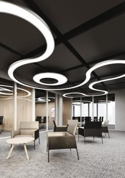 Modulares LED-System mit frei gestaltbaren Formen